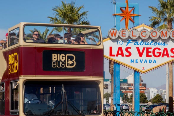 Bus touristique de Las Vegas
