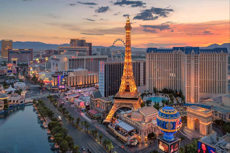 Tour Eiffel de l'hôtel Paris Las Vegas