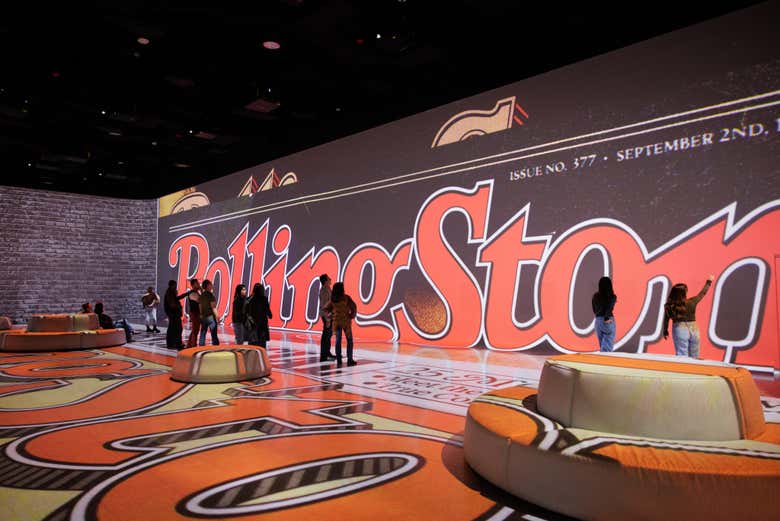L'énorme panneau de Rolling Stone