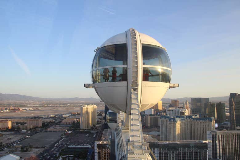 Une des cabines de High Roller
