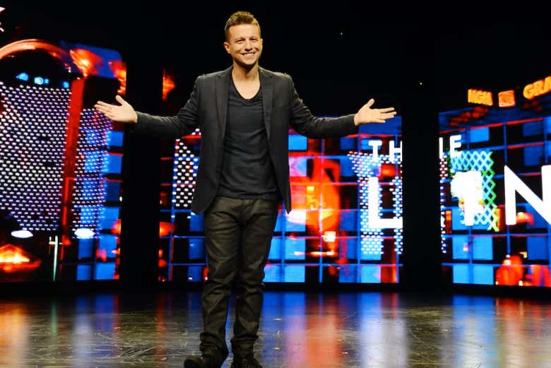 Mat Franco sur scène