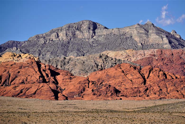 Montagnes rocheuses du Red Rock Canyon