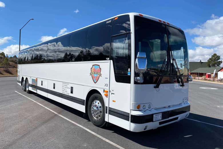 Bus du transport vers Page