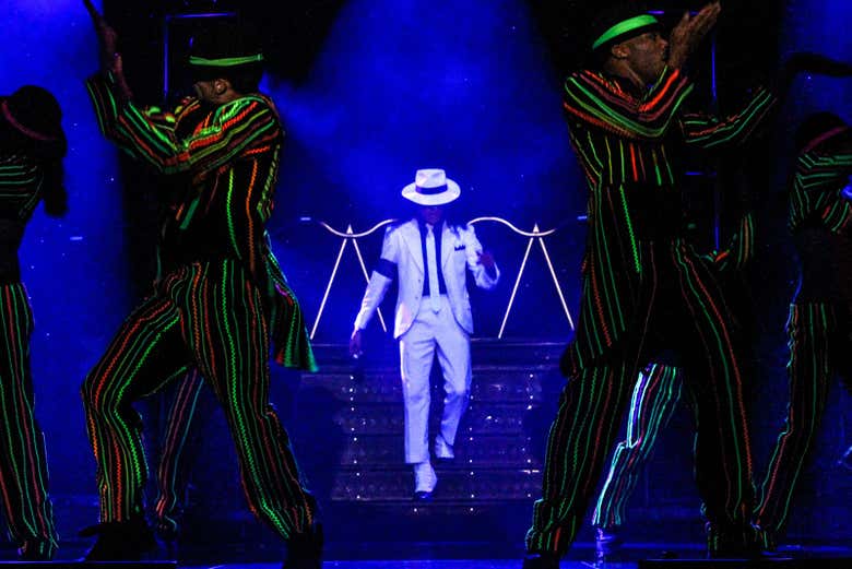 La mise en scène de la comédie musicale MJ est spectaculaire