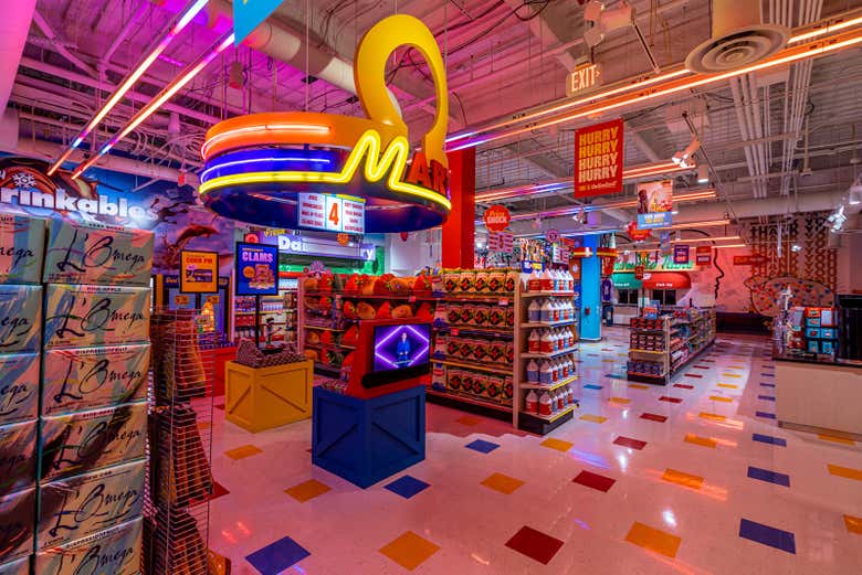 Le curieux supermarché immersif de Las Vegas