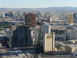 Stratosphere, vue depuis le belvédère