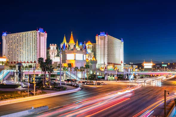 Visite de nuit dans Las Vegas