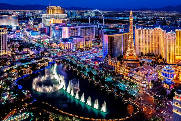 Visite privée du Strip de Las Vegas avec guide francophone